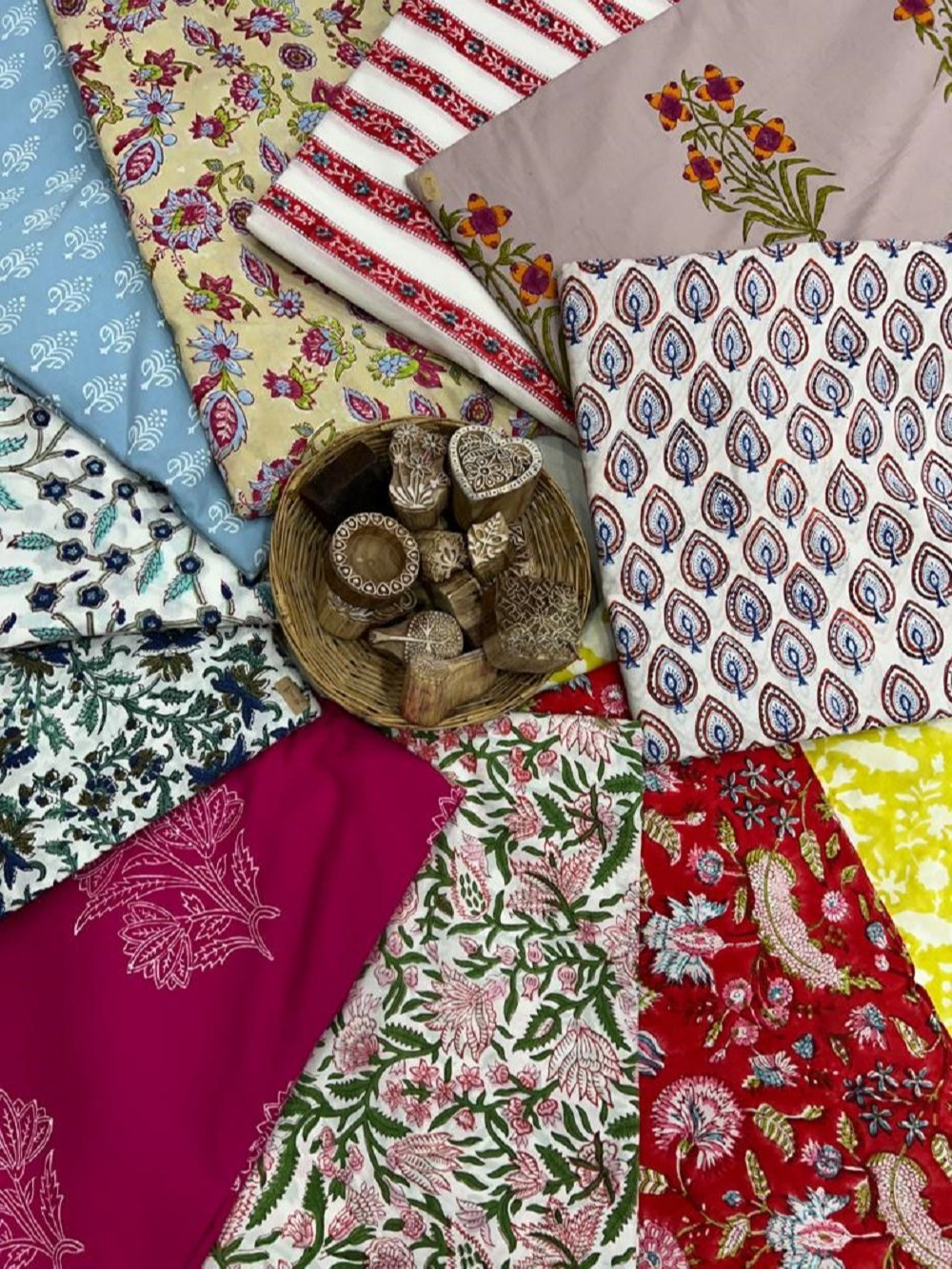 bagru hastkala handblock print fabric